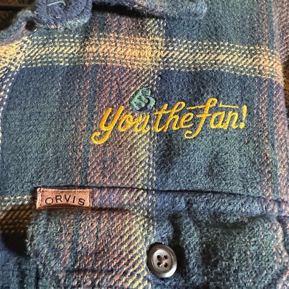 Orvis heavy flannel size large - Picture 2 of 4